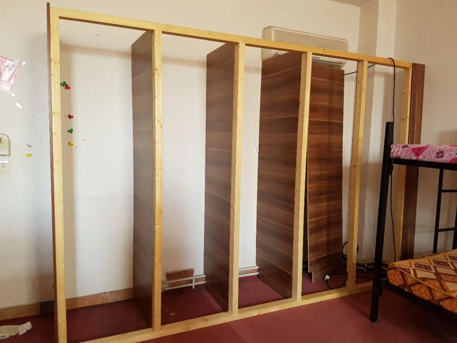 اتمام پروژه نصب کمدهای دیواری در اتاق های سرای دانشجویی پردیس 5