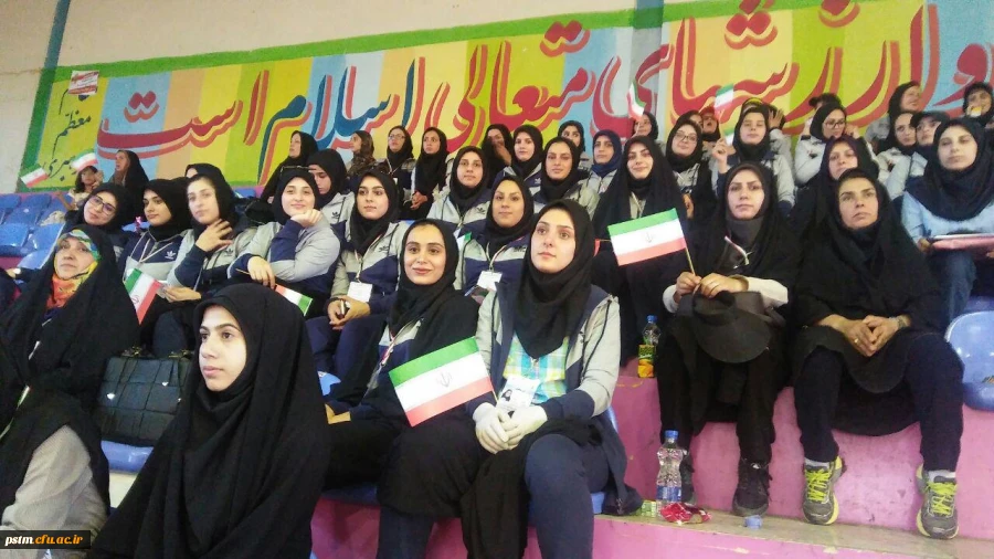 حضور دانشجویان پردیس در المپیاد ورزشی در شهر اراک 2