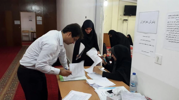 مصاحبه پذیرفته شدگان چند برابر ظرفیت پردیس صدیقه طاهره (س) دانشگاه فرهنگیان مازندران در پردیس دکتر شریعتی ساری در حال برگزاری است. 2