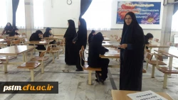 بازدید سرپرست پردیس و معاونت آموزشی از برگزاری امتحانات ترم تابستان مرکز بیت الهدی آمل 2