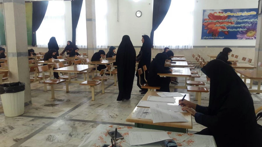 بازدید سرپرست پردیس و معاونت آموزشی از برگزاری امتحانات ترم تابستان مرکز بیت الهدی آمل 3