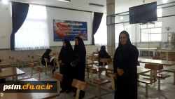 بازدید سرپرست پردیس و معاونت آموزشی از برگزاری امتحانات ترم تابستان مرکز بیت الهدی آمل 5