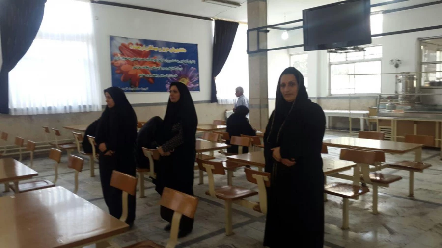 بازدید سرپرست پردیس و معاونت آموزشی از برگزاری امتحانات ترم تابستان مرکز بیت الهدی آمل 4