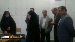بازدید مسئولین دانشگاه فرهنگیان و اداره کل آموزش و پرورش استان از روند انجام مصاحبه متقاضیان ورودی دانشگاه به قلم دوربین  2