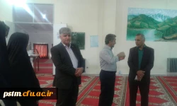 بازدید مسئولین دانشگاه فرهنگیان و اداره کل آموزش و پرورش استان از روند انجام مصاحبه متقاضیان ورودی دانشگاه به قلم دوربین  6