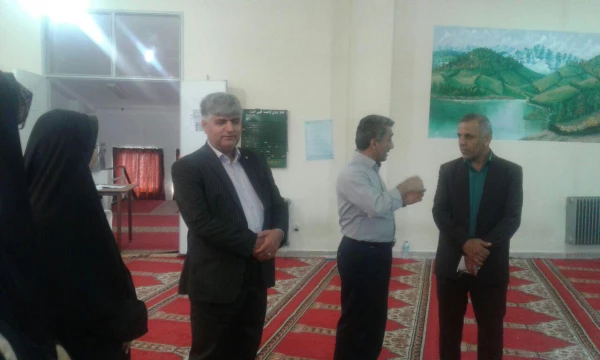 بازدید مسئولین دانشگاه فرهنگیان و اداره کل آموزش و پرورش استان از روند انجام مصاحبه متقاضیان ورودی دانشگاه به قلم دوربین  6