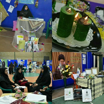 نمایشگاه آثار دانشجومعلمان در رشته های نشریات برتر،کانون های فرهنگی،انجمن های علمی و هیات های مذهبی در بیست وهفتمین جشنواره فرهنگی واجتماعی  4