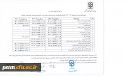 تقویم آموزشی سال تحصیلی 97-96 دانشگاه فرهنگیان 2