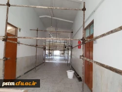 عزم جدی مسئولین دانشگاه در آماده سازی فضای پردیس جهت استقبال از دانشجویان 2