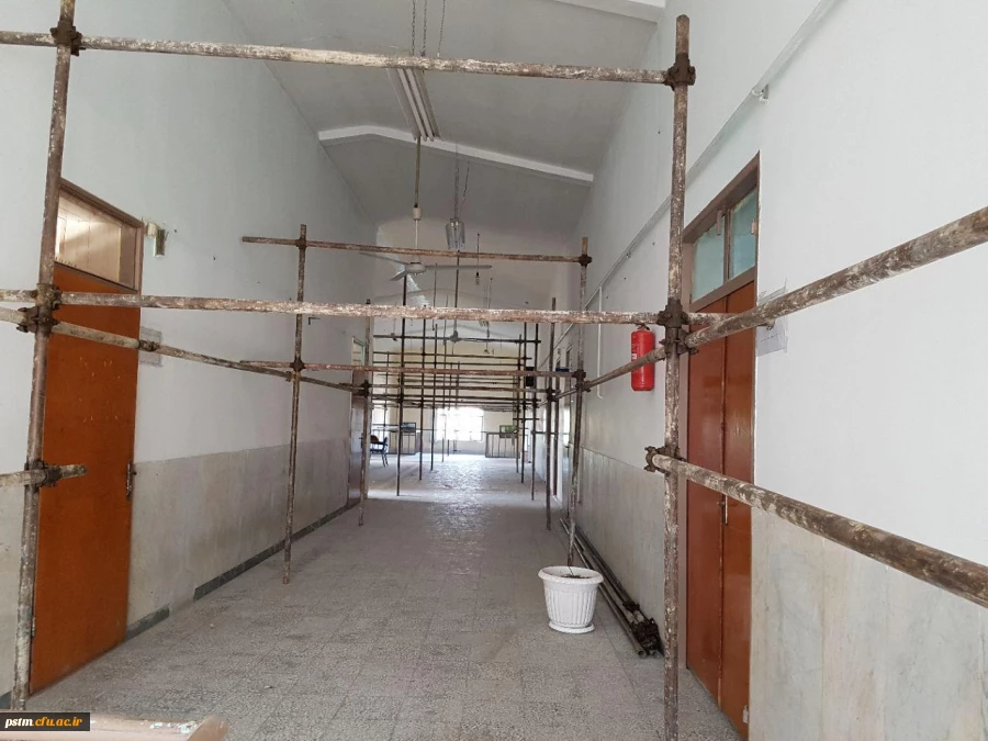 عزم جدی مسئولین دانشگاه در آماده سازی فضای پردیس جهت استقبال از دانشجویان 2