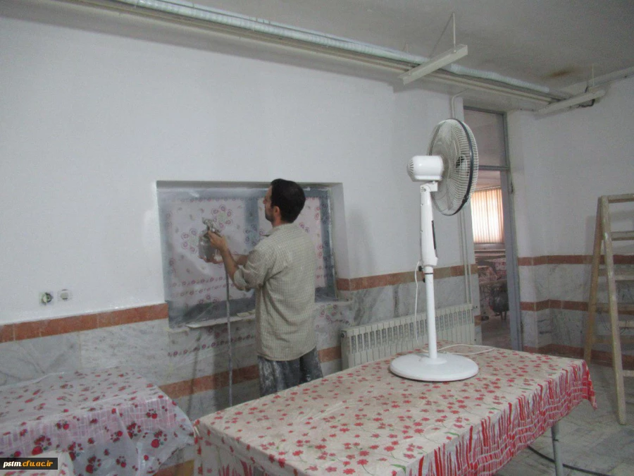 عزم جدی مسئولین دانشگاه در آماده سازی فضای پردیس جهت استقبال از دانشجویان 12