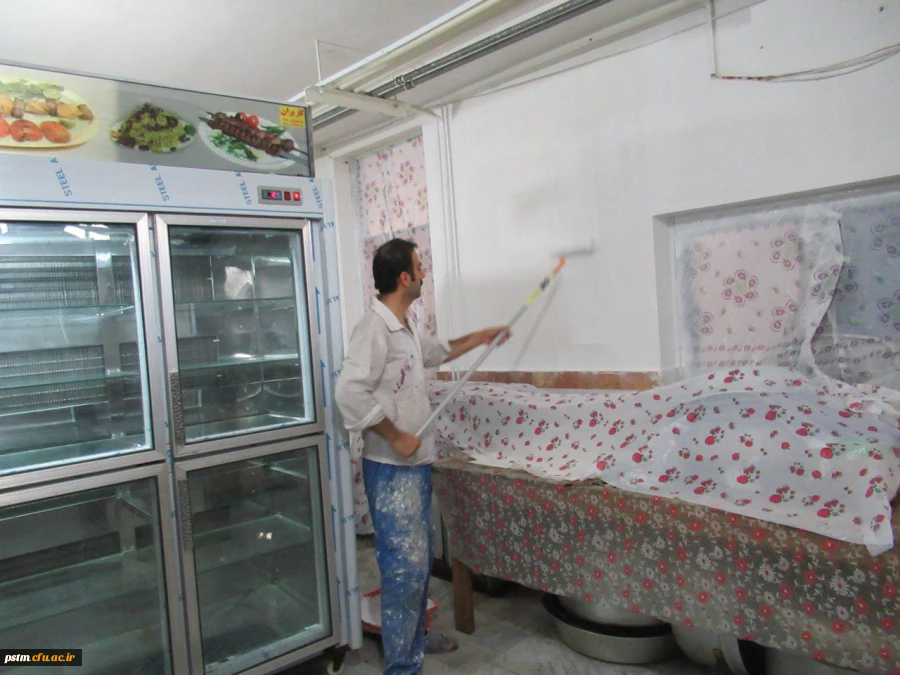 عزم جدی مسئولین دانشگاه در آماده سازی فضای پردیس جهت استقبال از دانشجویان 11