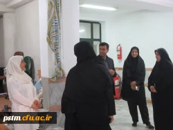 بازدید مسئول محترم نظارت و ارزیابی عملکرد مدیرت استانی از آمادگی پردیس در آغاز سال تحصیلی جدید 2