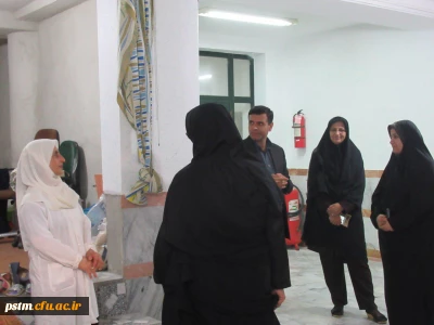 بازدید مسئول محترم نظارت و ارزیابی عملکرد مدیریت استانی از آمادگی پردیس در آغاز سال تحصیلی جدید