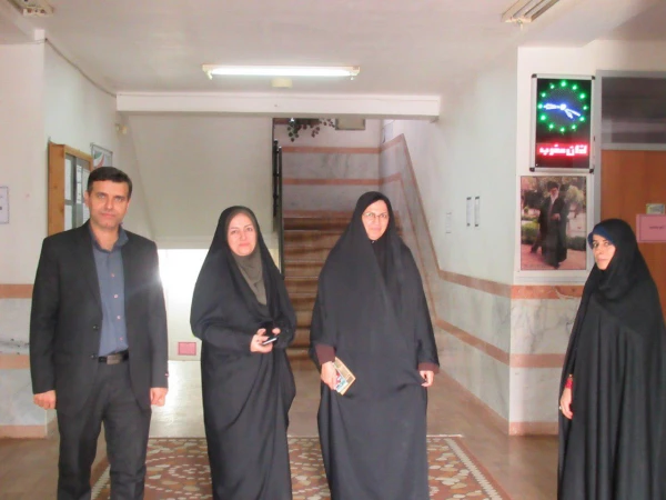 بازدید مسئول محترم نظارت و ارزیابی عملکرد مدیرت استانی از آمادگی پردیس در آغاز سال تحصیلی جدید 5