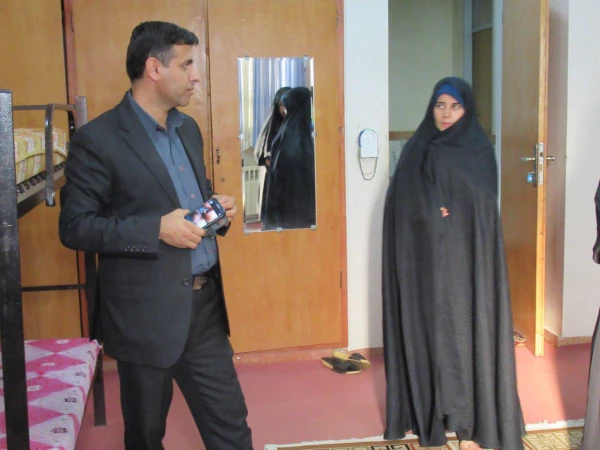 بازدید مسئول محترم نظارت و ارزیابی عملکرد مدیرت استانی از آمادگی پردیس در آغاز سال تحصیلی جدید 4