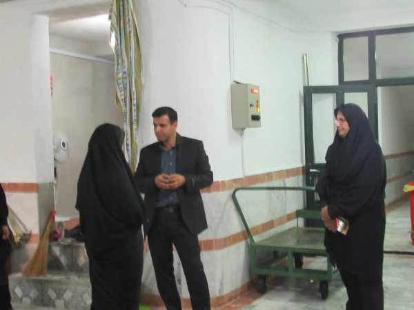 بازدید مسئول محترم نظارت و ارزیابی عملکرد مدیرت استانی از آمادگی پردیس در آغاز سال تحصیلی جدید 3