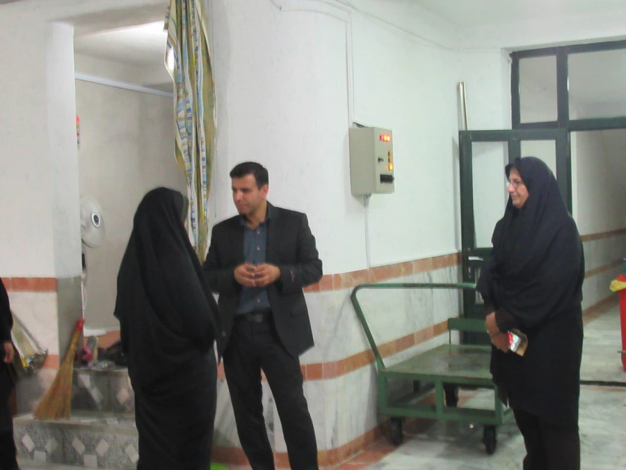 بازدید مسئول محترم نظارت و ارزیابی عملکرد مدیرت استانی از آمادگی پردیس در آغاز سال تحصیلی جدید 3