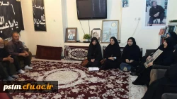 دیدار با خانواده معظم شهید  متقی به مناسبت گرامیداشت هفته دفاع مقدس 3