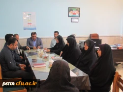 جلسه ساماندهی نیروهای انسانی در سال جدید با حضور مسئولین مدیریت استانی و پردیس 3