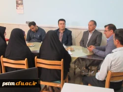 جلسه ساماندهی نیروهای انسانی در سال جدید با حضور مسئولین مدیریت استانی و پردیس 4