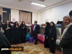 حضور معاونت ارزیابی و تضمین کیفیت دانشگاه فرهنگیان، آقای دکتر کیانی در خوابگاه دانشجویی پردیس 3