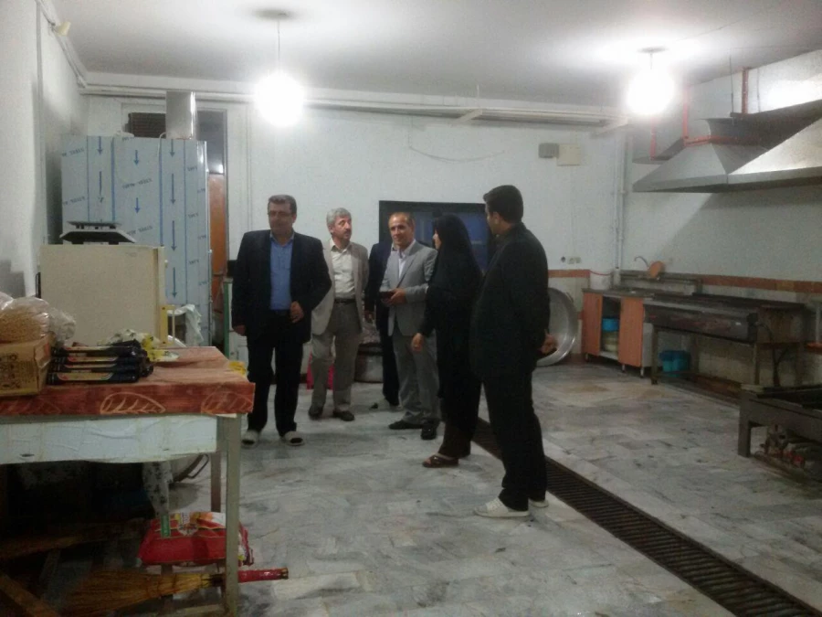 حضور معاونت ارزیابی و تضمین کیفیت دانشگاه فرهنگیان، آقای دکتر کیانی در خوابگاه دانشجویی پردیس 4