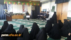 نشست اعضای شورای انجمن اسلامی دانشگاه فرهنگیان مازندران با دانشجویان پردیس 3