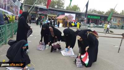 مشارکت دانشجویان پردیس در پاکسازی محوطه پس از تجمع 13 آبان به قلم دوربین