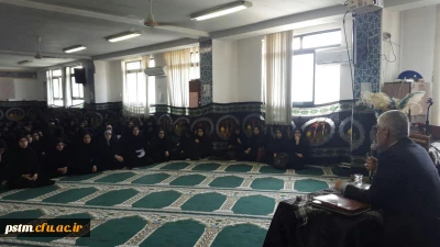 برگزاری سخنرانی با موضوع تبیین نهضت عاشورا در ساعت فرهنگی (پنجره باز فرهنگی) با حضور استاد سجادی