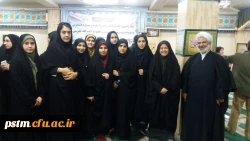 حضور مسئولین و دانشجویان پردیس در مراسم دیدار با نماینده مقام معظم رهبری در استان مازندران 2