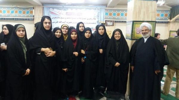 حضور مسئولین و دانشجویان پردیس در مراسم دیدار با نماینده مقام معظم رهبری در استان مازندران 2