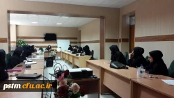 برگزاری کارگاه آموزشی مقاله نویسی توسط خانم دکتر فاطمه جعفری، عضو هیات علمی دانشگاه  2