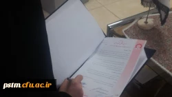 انعقاد تفاهم نامه پردیس صدیقه طاهره (س) با اداره کل انتقال خون استان مازندران و کارگاه آموزشی ترویج دانش سلامت خون توسط خانم دکتر ضامنی 2