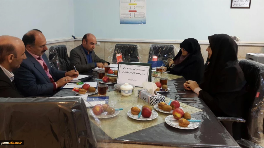 برگزاری جلسه گروه آموزشی تربیت حرفه ای پردیس 2