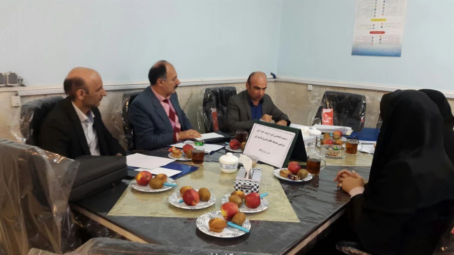 برگزاری جلسه گروه آموزشی تربیت حرفه ای پردیس 4