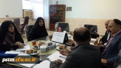 برگزاری جلسه گروه آموزشی تربیت حرفه ای پردیس 5