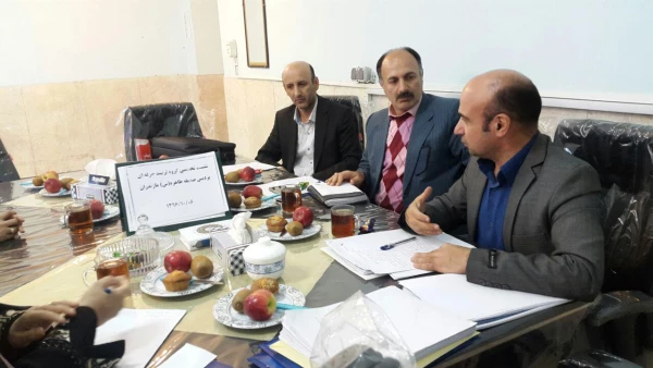 برگزاری جلسه گروه آموزشی تربیت حرفه ای پردیس 3