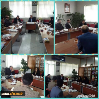 نشست مشترک مسئولین پردیس و اداره کل آموزش و پرورش استان