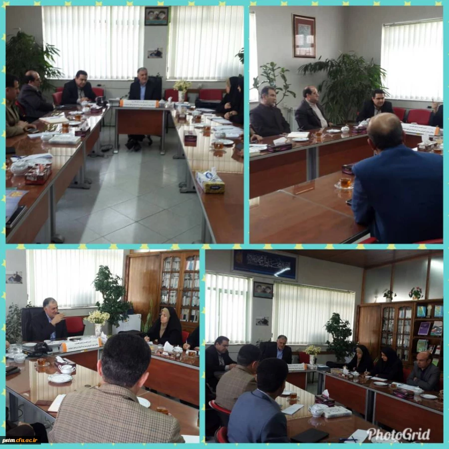 نشست مشترک مسئولین پردیس و اداره کل آموزش و پرورش استان 2