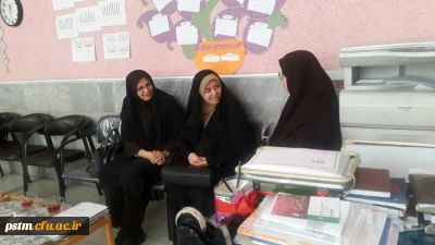 حضور مسئولین پردیس در مدارس مجری طرح کارورزی