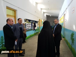 بازدید مسئولین پردیس از مدارس همکار دانشگاه فرهنگیان استان 2
