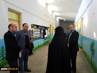بازدید مسئولین پردیس از مدارس همکار دانشگاه فرهنگیان استان