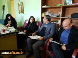 بازدید مسئولین پردیس از مدارس همکار دانشگاه فرهنگیان استان 4