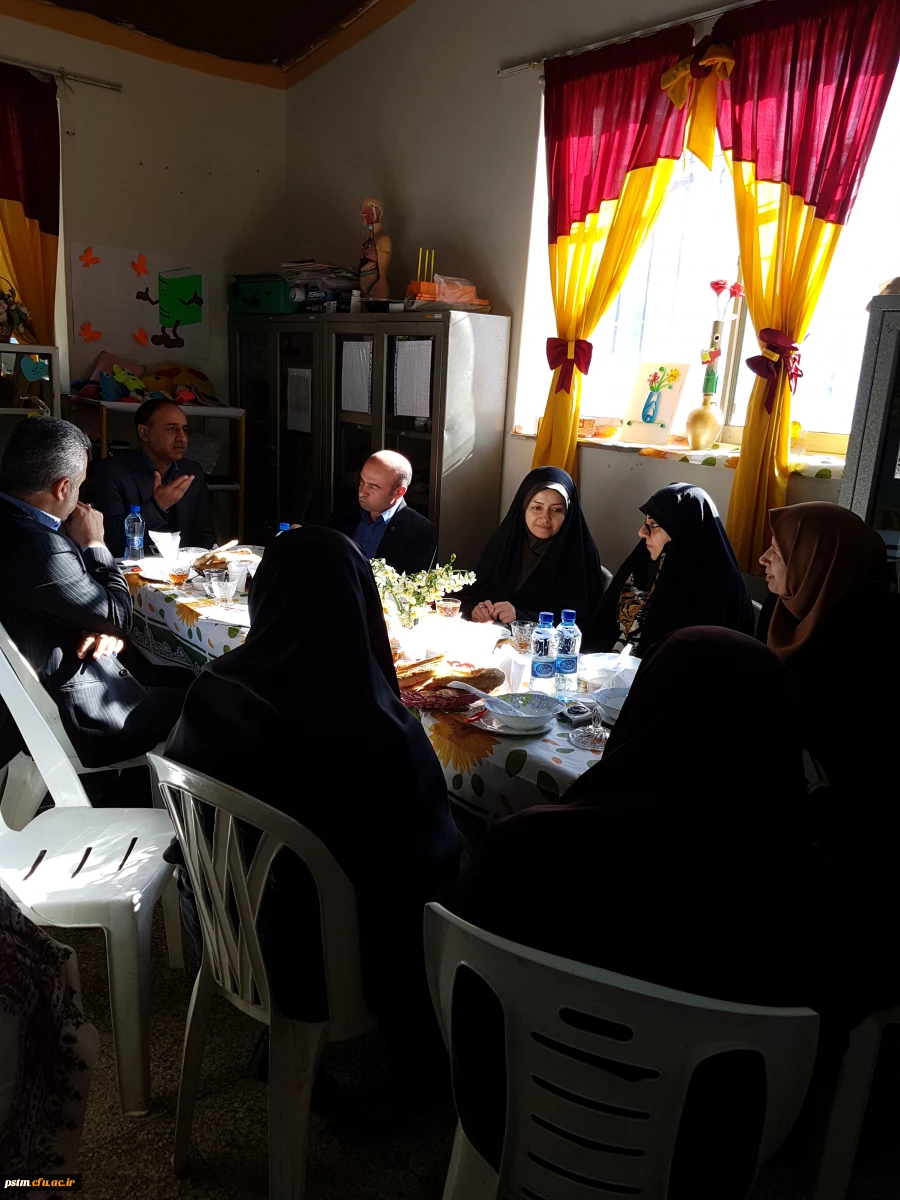 بازدید مسئولین پردیس از مدارس همکار دانشگاه فرهنگیان استان 5