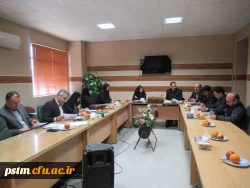 برگزاری دومین جلسه مسئولین دانشگاه و ادارات آموزش و پرورش شهرستان ساری در خصوص مدارس همکار پردیس ها 2