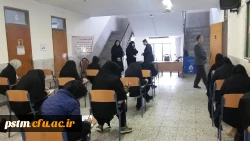 بازدید مسئولین نظارت و ارزیابی مدیریت استانی دانشگاه از برگزاری امتحانات در پردیس 2