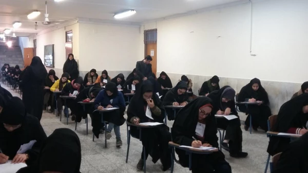 بازدید مسئولین نظارت و ارزیابی مدیریت استانی دانشگاه از برگزاری امتحانات در پردیس 3