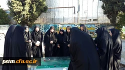 به مناسبت آغاز دهه مبارک فجربرگزار شد: برگزاری نمایشگاه کتاب، ایستگاه صلواتی و تجدید پیمان با آرمان های امام راحل و شهدا با حضور در جوار مزار شهید گمنام پردیس 5