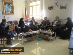 حضور آقای آقاخانی، مدیر کل برنامه ریزی، خدمات و رفاه دانشجویی در پردیس 2